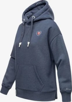 Navahoo Sweats à Capuche Sweat-shirt Goldfee Femme Bleu -Navahoo Soldes 487554a7735782b416d2bfeb84d2cd2f