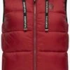 Navahoo Vestes Sans Manches Gilet Kassidy Femme Rouge Rouille -Navahoo Soldes 48e2ff05962e6ea8fc2c2a7ff3dc2563