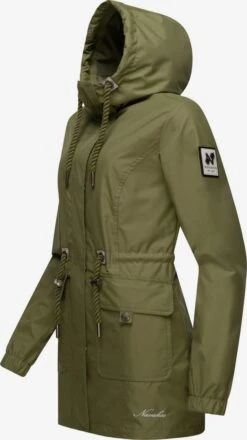Navahoo Parkas Parka Mi-saison Neophee Femme Olive -Navahoo Soldes 4b3fe62bf5687296baf9cdc40dfb91f4