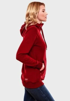 Navahoo Sweats à Capuche Sweat-shirt Zauberelfe Femme Bordeaux -Navahoo Soldes 4ec393759d66f1552a2f960b9cd4b44c
