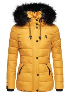 Navahoo Vestes Dhiver Veste D’hiver Zuckerbiene Femme Jaune -Navahoo Soldes 4ef6d7267f0ec139f65f64f4351a56a3