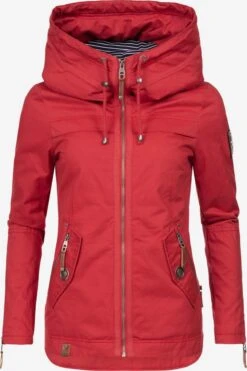 Navahoo Vestes De Mi-saison Veste Mi-saison Wekoo Femme Rouge -Navahoo Soldes 5081a7f45ce8b6108068e80356a9ccbd