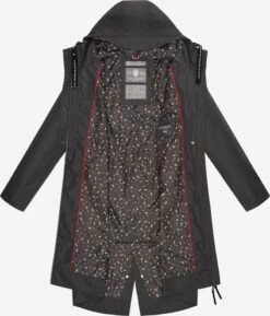 Navahoo Parkas Parka Mi-saison Josinaa Femme Anthracite -Navahoo Soldes 51b94d72597b6a6174f351cc7e7ebb16