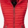 Navahoo Vestes Sans Manches Gilet Shadaa Femme Rouge -Navahoo Soldes 51c3822e3b77556a5b8050cf70ac65e4