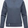Navahoo Sweats Sweat-shirt Femme Bleu-gris -Navahoo Soldes 524d5b5d2b3d7ed4d1fde822e371ec16