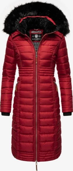 Navahoo Manteaux Dhiver Manteau Dâhiver Umay Femme Rouge
