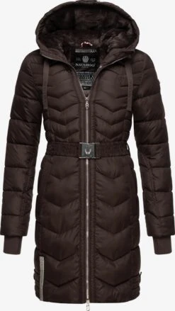 Navahoo Manteaux Dhiver Manteau D’hiver Alpenveilchen Femme Chocolat -Navahoo Soldes 5396ac5bfd380f36cb5894e4f5d264ee