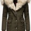 Navahoo Parkas Parka D’hiver Sweety Femme Olive -Navahoo Soldes 53a8964018303bc0aac3cf6a10b4bef9