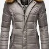 Navahoo Manteaux Dhiver Manteau D’hiver Papaya Femme Gris Argenté -Navahoo Soldes 53abad1997ac8e94cbdecabd9661c9b4