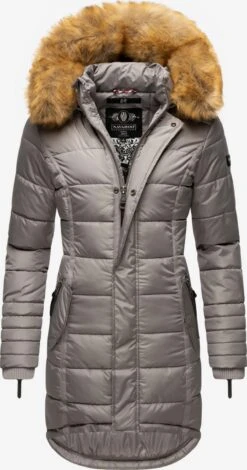 Navahoo Manteaux Dhiver Manteau D’hiver Papaya Femme Gris Argenté