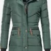 Navahoo Manteaux Dhiver Manteau D’hiver Paula Femme émeraude -Navahoo Soldes 53d950436bd461006962389b8bbe61f3