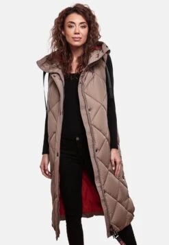 Navahoo Vestes Sans Manches Gilet Schnuckel Femme Noisette -Navahoo Soldes 5496086714e6b957d7c0ab5ae7a36f47