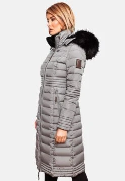 Navahoo Manteaux Dhiver Manteau D’hiver Umay Femme Gris -Navahoo Soldes 54b47b5d330341637a9cc487afd69e27
