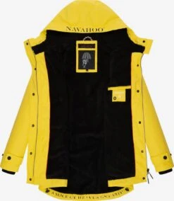 Navahoo Vestes Dhiver Veste D’hiver Lindraa Femme Jaune -Navahoo Soldes 55341eab6cec71ee89c37881fc857b16