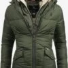 Navahoo Vestes Dhiver Veste D’hiver Megan Femme Olive -Navahoo Soldes 55ab2a356f1ee3084f45d065254b02bc