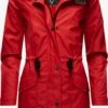 Navahoo Manteaux De Pluie Manteau Mi-saison Deike Femme Rouge -Navahoo Soldes 5638c05d9deb96ddc69a6ea5ad9eb07a