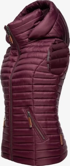 Navahoo Vestes Sans Manches Gilet Shadaa Femme Bordeaux -Navahoo Soldes 56661cc33335c1ed164a071d90f7f02d