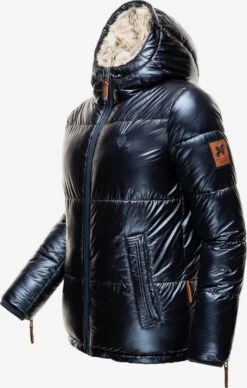 Navahoo Vestes Dhiver Veste D’hiver Tikunaa Femme Bleu Marine -Navahoo Soldes 56a093e1bfe23c6f7c4d002539479e14