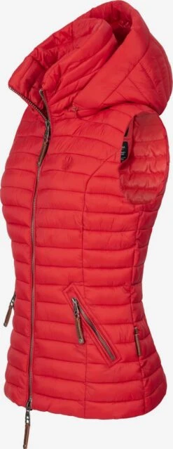 Navahoo Vestes Sans Manches Gilet Shadaa Femme Rouge -Navahoo Soldes 56d7e1b4374065e72eb0735979af8a67
