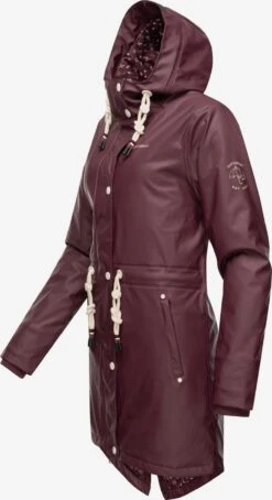 Navahoo Vestes Dextérieur Veste Fonctionnelle Flower Of Ocean Femme Bordeaux -Navahoo Soldes 57a1963ec875d9f5efb5afffd0e620d3