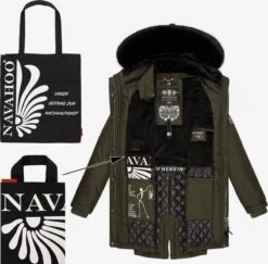 Navahoo Vestes Dextérieur Veste Fonctionnelle Tiniis Femme Kaki -Navahoo Soldes 5962d6e41e93e360ef7ae7ad748cb1b3