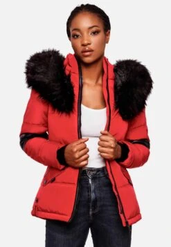 Navahoo Vestes Dhiver Veste D’hiver Nirvana Femme Rouge -Navahoo Soldes 597e296cb331ecd4b1500740d2740f4d
