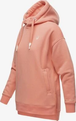 Navahoo Sweats à Capuche Sweat-shirt Silberengelchen Femme Abricot -Navahoo Soldes 5a0b8c11de9cd1f998b595fe63450498