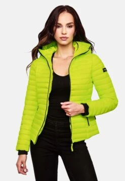 Navahoo Vestes De Mi-saison Veste Mi-saison Kimuk Femme Vert -Navahoo Soldes 5a1f77ab4303c41d04b8e98e88be365e
