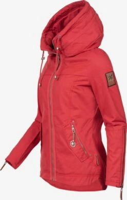 Navahoo Vestes De Mi-saison Veste Mi-saison Wekoo Femme Rouge -Navahoo Soldes 5b962b99d58a8f7b6dbf0588b0c0e4a0