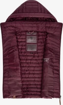 Navahoo Vestes Sans Manches Gilet Shadaa Femme Bordeaux -Navahoo Soldes 5cefe32f176d5fe029d979178ae76409