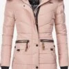Navahoo Manteaux Dhiver Manteau D’hiver Paula Femme Rose Ancienne -Navahoo Soldes 5d3ac9d1362fc23534121a29ff33f382