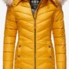Navahoo Manteaux Dhiver Manteau D’hiver Nimalaa Femme Jaune Dor -Navahoo Soldes 5e2d7ab0f09dea4158bfcdb33609537b