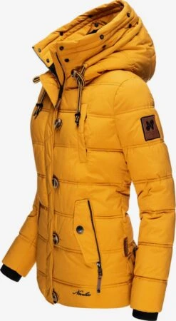 Navahoo Vestes Dhiver Veste D’hiver Zoja Femme Jaune -Navahoo Soldes 5e72f36868e2b64914ba65fef2c125d9