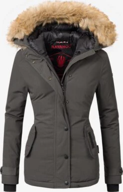 Navahoo Vestes Dhiver Veste D’hiver Laura Femme Anthracite