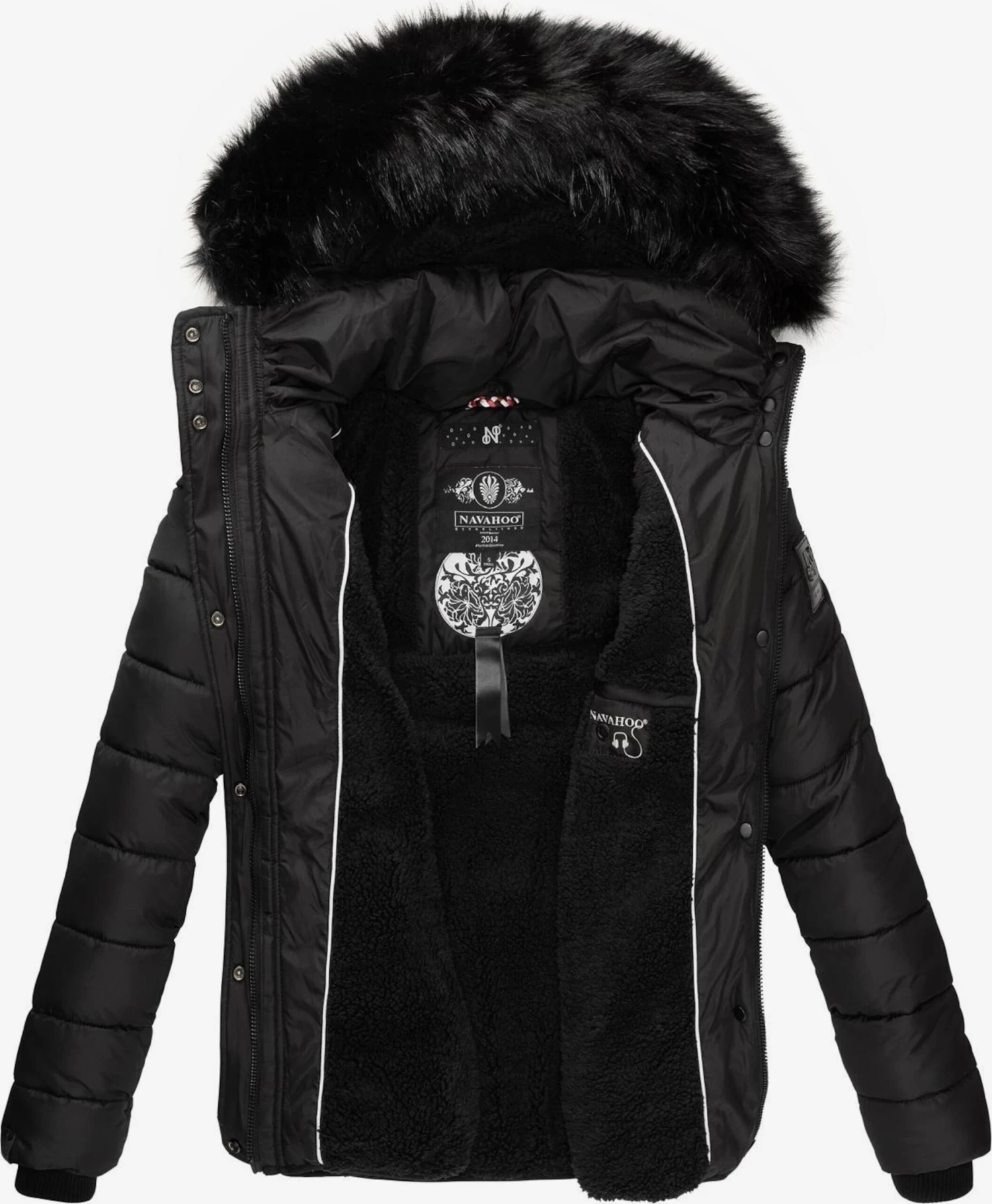 Navahoo Vestes Dhiver Veste D’hiver Zuckerbiene Femme Noir 8 Navahoo Vestes Dhiver Veste D’hiver Zuckerbiene Femme Noir - Image 6