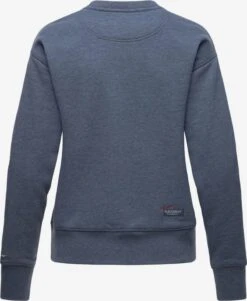 Navahoo Sweats Sweat-shirt Femme Bleu-gris -Navahoo Soldes 60599f093c1026b32ae0efda8080b72b