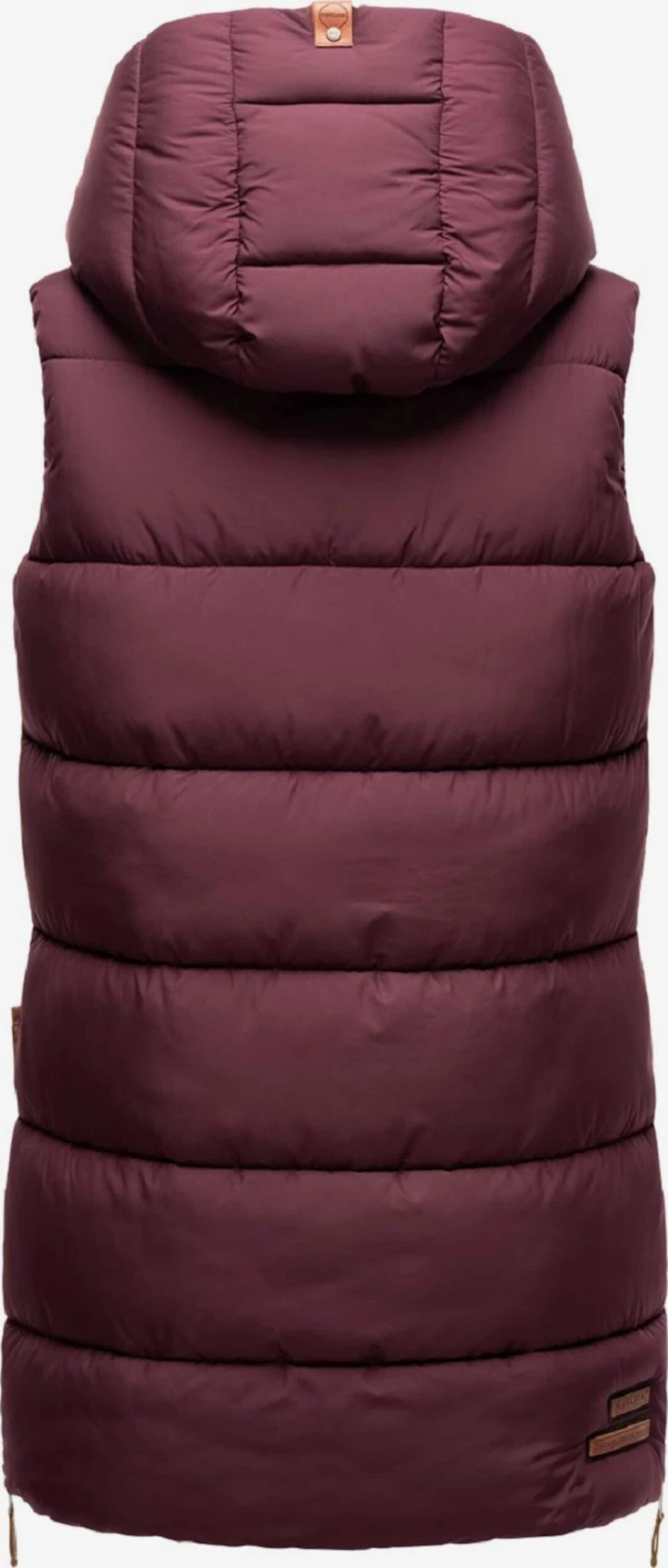Navahoo Vestes Sans Manches Gilet Madilynaa Femme Bordeaux 5 Navahoo Vestes Sans Manches Gilet Madilynaa Femme Bordeaux - Image 3