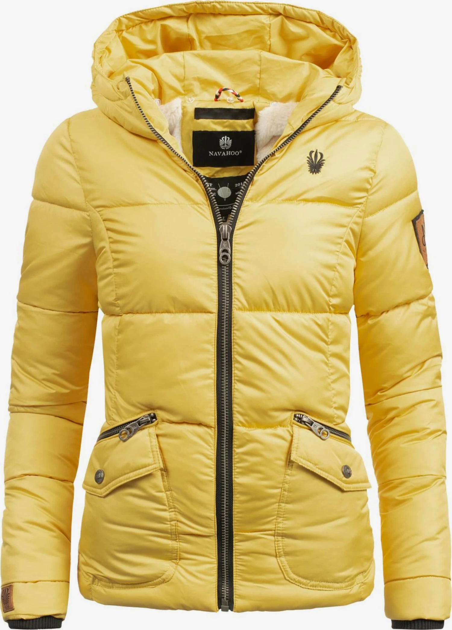 Navahoo Vestes Dhiver Veste D’hiver Megan Femme Jaune 5 Navahoo Vestes Dhiver Veste D’hiver Megan Femme Jaune - Image 3