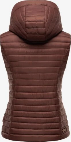 Navahoo Vestes Sans Manches Gilet Shadaa Femme Marron Châtaigne -Navahoo Soldes 63a3e2391e37727f98a4acbb9b71afc9