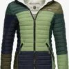 Navahoo Vestes De Mi-saison Veste Mi-saison Multikulti Femme Vert -Navahoo Soldes 6462d9271c81e200ada229740cee9010