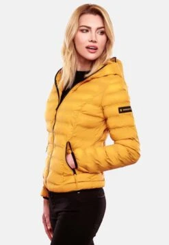 Navahoo Vestes De Mi-saison Veste Mi-saison Neevia Femme Jaune -Navahoo Soldes 659a26d4d57daada6e3a57764c4555fa