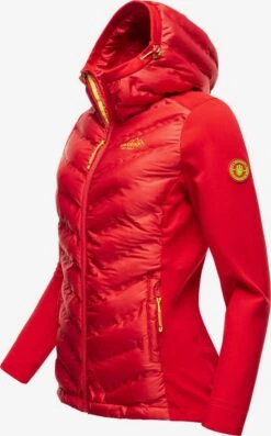 Navahoo Vestes De Mi-saison Veste Mi-saison Nimm Mich Mit Femme Rouge -Navahoo Soldes 66f456b2166f34a8ce09f3ce5a7a3461