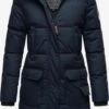 Navahoo Manteaux Dhiver Manteau D’hiver Cosimaa Femme Bleu Marine -Navahoo Soldes 68eb56a7d374232a716f24134d7941ce