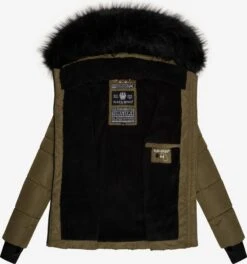 Navahoo Vestes Dhiver Veste D’hiver Adele Femme Olive -Navahoo Soldes 6904cf0ab9155250ad3c5889ee30ea0b