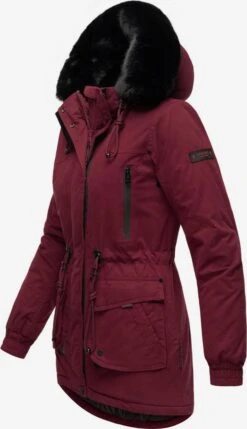 Navahoo Parkas Parka D’hiver Femme Bordeaux -Navahoo Soldes 6a68992c9170b8276eb9c77a63e92c32