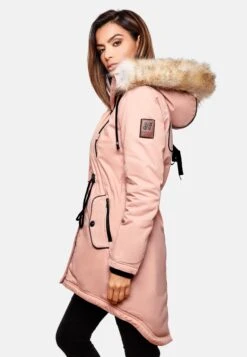 Navahoo Parkas Parka D’hiver Bombii Femme Rose -Navahoo Soldes 6b97ca1cf7515baf0863cbeff13faf21