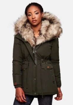 Navahoo Parkas Parka D’hiver Sweety Femme Olive -Navahoo Soldes 6c64311542648bad4f9f6a2648b94a46