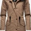 Navahoo Manteaux De Pluie Manteau Mi-saison Deike Femme Beige Clair -Navahoo Soldes 6dc30f99d2a48d06c612fb4ba2718c48