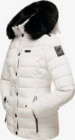 Navahoo Vestes Dhiver Veste D’hiver Milianaa Femme Blanc -Navahoo Soldes 6e43c79a8bab3457ed3dfb75e3eef32e