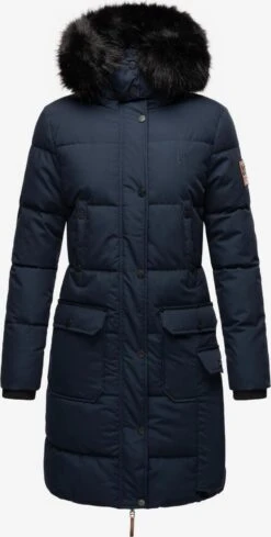 Navahoo Manteaux Dhiver Manteau D’hiver Cosimaa Femme Bleu Marine -Navahoo Soldes 6f372027ed5d7e1685f1a8e3cad8146b